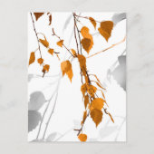 Cartes Pour Fêtes Annuelles Feuilles d'automne 2 (Devant)