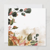 Cartes Pour Fêtes Annuelles Feuilles d'automne | Action de grâces d'Ami (Dos)