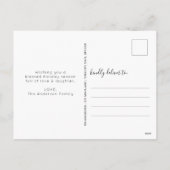 Cartes Pour Fêtes Annuelles Feuilles d'hiver Foliry Berry Joyeux Noël Photo (Dos)