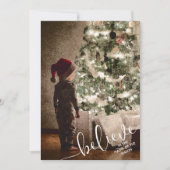 Cartes Pour Fêtes Annuelles Feux de Noël (Devant)