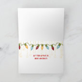 Cartes Pour Fêtes Annuelles Feux de Noël et partitions (Intérieur)