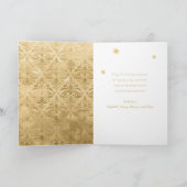 Cartes Pour Fêtes Annuelles Feux de Noël Retro Illustré (Intérieur)