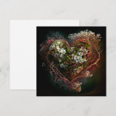 Cartes Pour Fêtes Annuelles Fierté du coeur (Devant / Derrière)