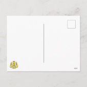 Cartes Pour Fêtes Annuelles Fierté Tartan d'Ecosse avec Robin Personnalisé (Dos)