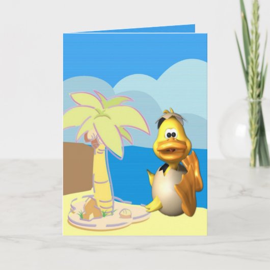 Cartes Pour Fêtes Annuelles Fièvre de canard (Devant)