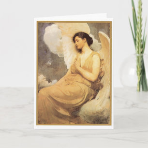 Cartes Pour Fêtes Annuelles Figure ailée - Noël
