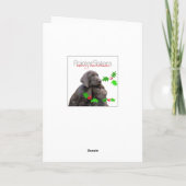 Cartes Pour Fêtes Annuelles Fijne Kerstdagen Pointer Soeurs allemandes (Dos)