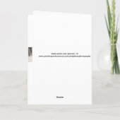 Cartes Pour Fêtes Annuelles Fille de l'armée Joyeux Noël (Dos)