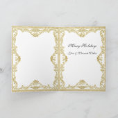 Cartes Pour Fêtes Annuelles Fille de Noël (Intérieur)