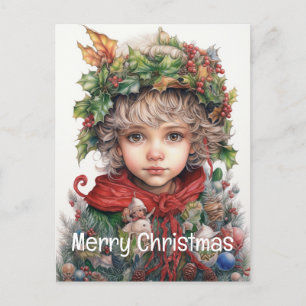 Cartes Pour Fêtes Annuelles Fille de Noël Personnalisée 12 sur 25
