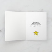 Cartes Pour Fêtes Annuelles Fille et sa famille, Arbre de Noël Tartan (Intérieur)