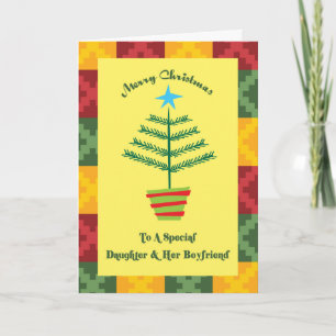 Cartes Pour Fêtes Annuelles Fille et son petit ami Noël Primsy