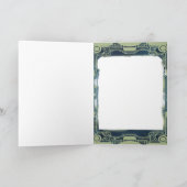 Cartes Pour Fêtes Annuelles Fille Flamme de Noël avec boisson et arbre (Intérieur)