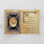 Cartes Pour Fêtes Annuelles Fille salutations Victorian (Intérieur)