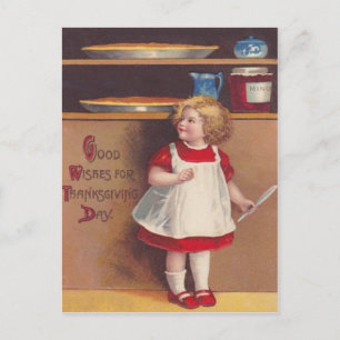 Cartes Pour Fêtes Annuelles Fille & Tarts