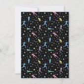 Cartes Pour Fêtes Annuelles Filles Cross Country, Terrain de piste, Marathon R (Devant)