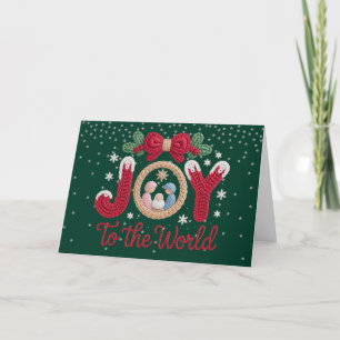Cartes Pour Fêtes Annuelles Fils de Joie dans le Monde (Faux, Pas de véritable