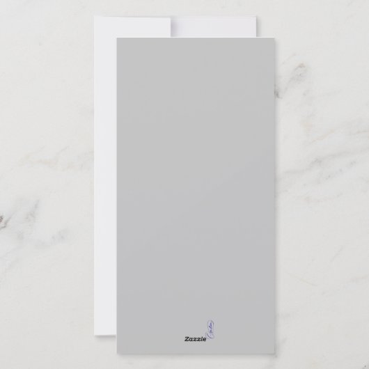 Cartes Pour Fêtes Annuelles Fin après-midi (Dos)