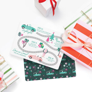 Cartes Pour Fêtes Annuelles Fin de l'année Highlight Tropical Christmas Let's