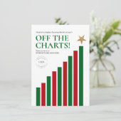 Cartes Pour Fêtes Annuelles Finance Industrie Happy New Years (Debout devant)