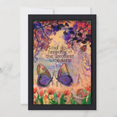 Cartes Pour Fêtes Annuelles Find your Serenity Inspirational Card (Devant)