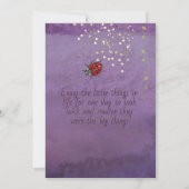 Cartes Pour Fêtes Annuelles Find your Serenity Inspirational Card (Dos)