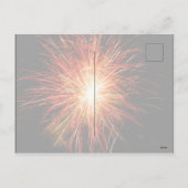 Cartes Pour Fêtes Annuelles Firework 22 (Dos)