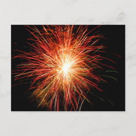 Cartes Pour Fêtes Annuelles Firework 22 (Devant)