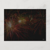 Cartes Pour Fêtes Annuelles Firework 33 (Dos)