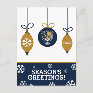 Cartes Pour Fêtes Annuelles FIU Panthers - Noël