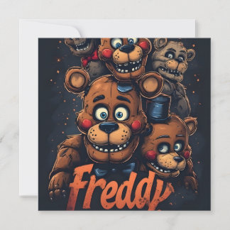 Cartes Pour Fêtes Annuelles Five Nights at Freddy's