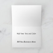 Cartes Pour Fêtes Annuelles Flamingo Christmas Card - SRF (Intérieur)