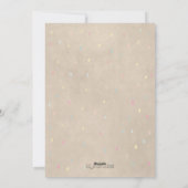 Cartes Pour Fêtes Annuelles Flamingo de Pâques et oeufs peints (Dos)