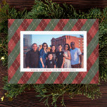 Cartes Pour Fêtes Annuelles Flannel Joyeux Noël En vichy laide doux Plaid<br><div class="desc">Flannel Joyeux Noël En vichy Moche Douille Plaid Carte de vacances *Veuillez nous contacter pour obtenir de la papeterie supplémentaire ou consultez nos collections de vacances de Noël</div>