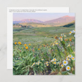 Cartes Pour Fêtes Annuelles Flat Holiday Card (Devant / Derrière)