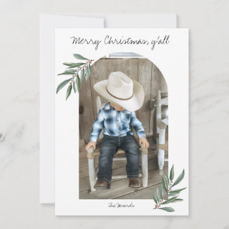 Cartes Pour Fêtes Annuelles Flat Holiday Card