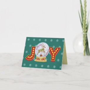 Cartes Pour Fêtes Annuelles Flèches de neige de Noël