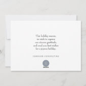 Cartes Pour Fêtes Annuelles Flèches modernes | Salutations (Dos)