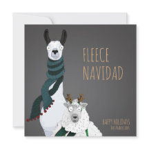 “Fleece Navidad” Chic Funny Quirky Pun