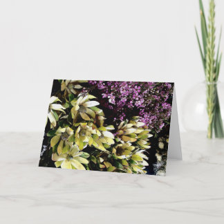 Cartes Pour Fêtes Annuelles fleur