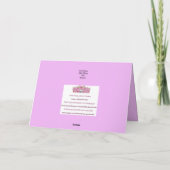 Cartes Pour Fêtes Annuelles Fleur colorée Abstraite Aïd (Dos)