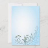 Cartes Pour Fêtes Annuelles Fleur de Noël d'hiver abstraite rouge Poinsettia (Dos)