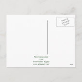 Cartes Pour Fêtes Annuelles Fleur Succulent (Dos)