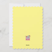 Cartes Pour Fêtes Annuelles Fleuriste Shana Tove Belle Originale et Arti (Dos)