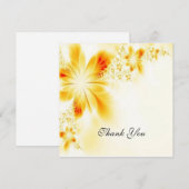 Cartes Pour Fêtes Annuelles Fleurs (Devant / Derrière)