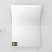 Cartes Pour Fêtes Annuelles Fleurs d'Apple (Intérieur)