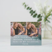 Cartes Pour Fêtes Annuelles Fleurs de cerisier fleurir ressort personnalisé ma (Debout devant)