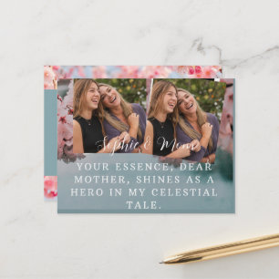 Cartes Pour Fêtes Annuelles Fleurs de cerisier fleurir ressort personnalisé ma