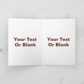 Cartes Pour Fêtes Annuelles Fleurs de cône de pin (Intérieur)