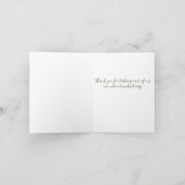 Cartes Pour Fêtes Annuelles Fleurs de couleur aquarelle (Intérieur)